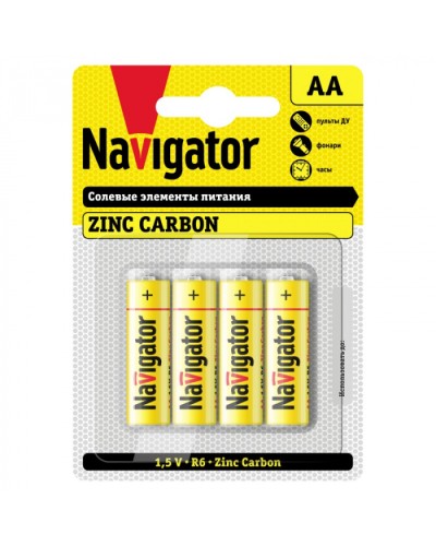 Элемент питания Navigator 94 758 NBT-NS-R6-BP4 в Рыбинске Электротехническое оборудование Pintop.ru