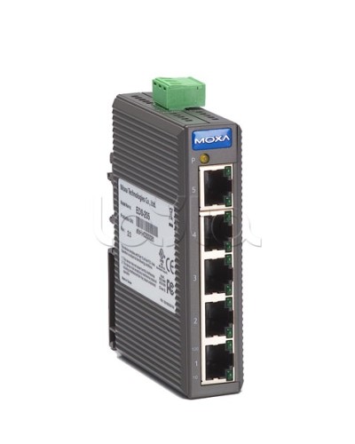 Коммутатор неуправляемый промышленный 5-портовый Moxa EDS-205A в Рыбинске Коммутаторы Pintop.ru