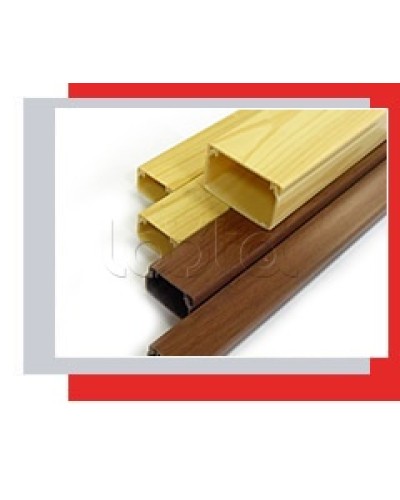 Миниканал 25x16 серия MEX с текстурой дерева (сосна) Экопласт 77007P-2 в Рыбинске Кабель-канал Pintop.ru