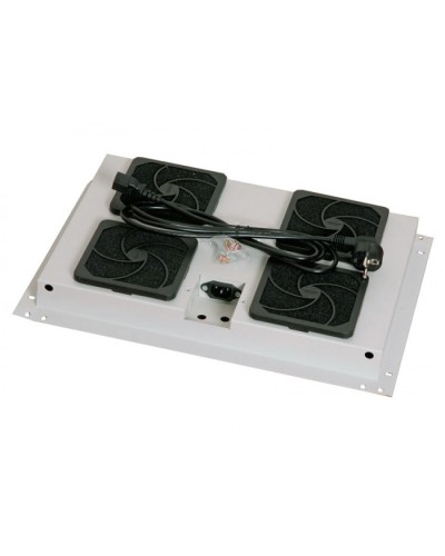 Панель вентиляционная с 4 вентиляторами Cabeus (TRAY-80) в Рыбинске Вентиляторные модули Pintop.ru