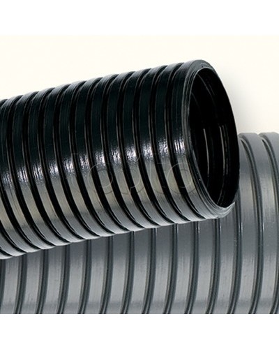 Труба гофрированная DN36мм, ПВ-2, D вн 36,3 мм, D нар 42,5 мм, полиамид 6, без протяжки, безгалогенная DKC PA603643F2 в Рыбинске Труба гофрированная Pintop.ru