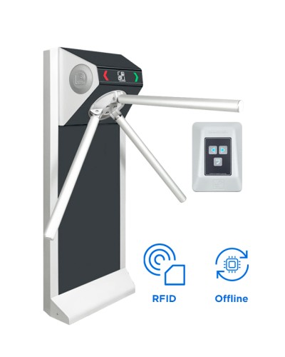 CARDDEX Комплект компактной автономной проходной STL-01AEC в Рыбинске Турникеты Pintop.ru