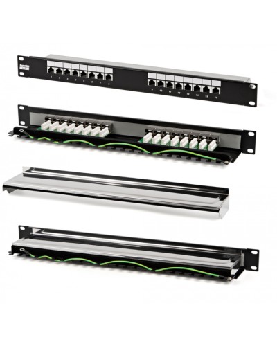 Патч-панель Hyperline PP3-19-16-8P8C-C5E-110D в Рыбинске Патч панель Pintop.ru