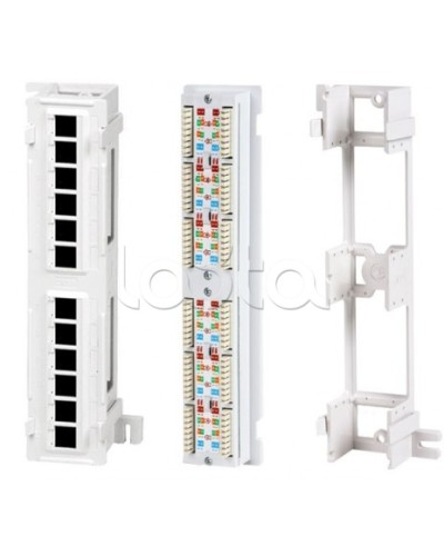 Патч-панель Hyperline PPW-12-8P8C-C5e в Рыбинске Патч панель Pintop.ru