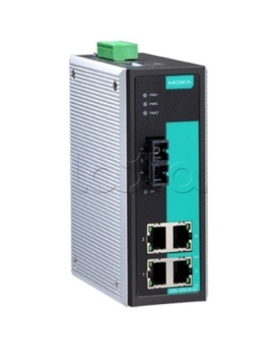 Коммутатор неуправляемый промышленный 4-портовый Moxa EDS-305-S-SC-T в Рыбинске Коммутаторы Pintop.ru