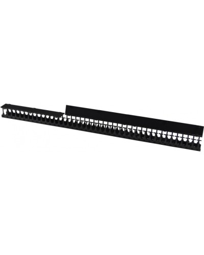 Органайзер 42U глубиной 149 мм, для шкафов LANMASTER DCS шириной 800 мм, черный (2 шт) LANMASTER LAN-DC-CB-42Ux8-VO15 в Рыбинске Кабельные органайзеры Pintop.ru