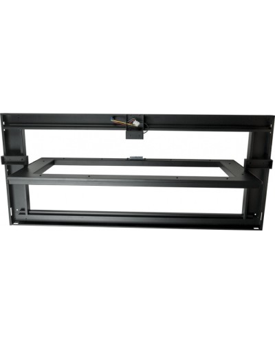 Крыша секции коридора 1200 мм для шкафов LANMASTER DCS шириной 600 мм, откидывающаяся, с ЭМ замком LANMASTER LAN-DC-RFP-12x6-OP в Рыбинске Аксессуары для стоек и шкафов Pintop.ru