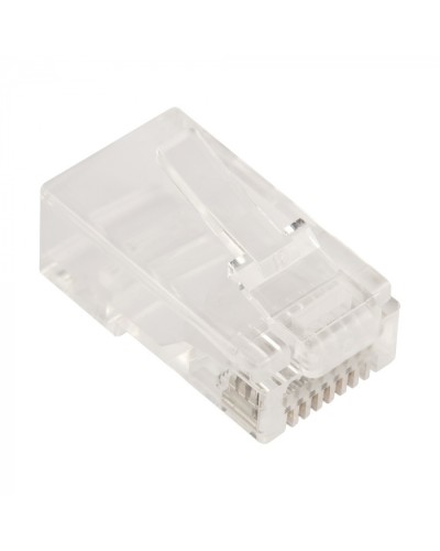 Коннектор RJ45 тип EZ, 8P8C, UTP, Cat.6, универс, покрытие 50 микрон,100 шт. LANMASTER (LAN-EZ45-8P8C/U6-100) в Рыбинске Коннекторы и разъемы Pintop.ru