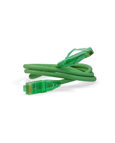 Патч-корд Hyperline PC-LPM-UTP-RJ45-RJ45-C6a-1M-LSZH-GN в Рыбинске Патчкорды (медные) Pintop.ru