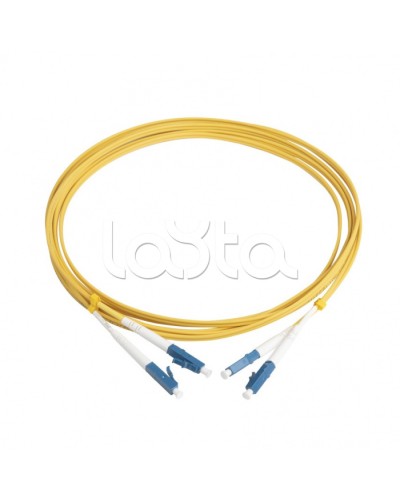 Патч-корд волоконно-оптический Hyperline FC-D2-9-LC/UR-LC/UR-H-3M-LSZH-YL в Рыбинске Патч-корды оптические Pintop.ru