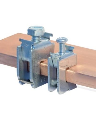 Клемма шинная для кабеля, сечение шины 5 мм, кабель 16-35 мм DKC R5BC0535 в Рыбинске Распределительные коробки Pintop.ru