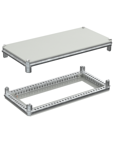FORMAT Крыша и основание (под фланец) 400х800мм IEK (FO-00-KOF-040-080) в Рыбинске Аксессуары для стоек и шкафов Pintop.ru