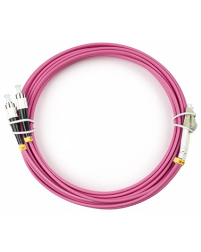 Шнур оптический duplex LC-FC 50/125 mm OM4 7м LSZH Cabeus FOP-50-OM4-LC-FC-7m в Рыбинске Патч-корды оптические Pintop.ru