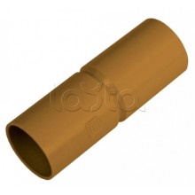 Патрубок-муфта с ограничителем бук д20 (10шт/800шт уп/кор) Промрукав (PR13.0230)