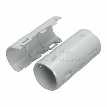 Муфта разборная d32 мм атмосферостойкая серая (36шт/360шт уп/кор) Промрукав (PR13.0412)