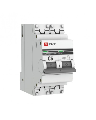 Дифференциальный автомат АВДТ-63 10А/30мА (характеристика C, электронный, тип АС) 6кА EKF (DA63-10-30e-AC) в Рыбинске Электротехническое оборудование Pintop.ru