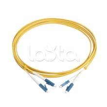 Патч-корд волоконно-оптический Hyperline FC-D2-9-LC/UR-LC/UR-H-3M-LSZH-YL