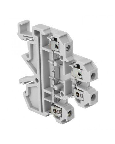 Клемма винтовая двухуровневая JXB-4/35 серая EKF (plc-jxb-2-4/35gy) в Рыбинске Клеммные колодки Pintop.ru