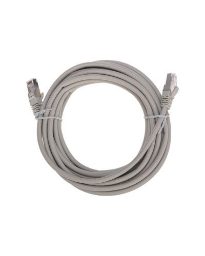 Патч-корд F/UTP, CAT 5e, RJ45-RJ45, 26AWG, LSZH, серый, 5м REXANT 02-0110-5 в Рыбинске Патчкорды (медные) Pintop.ru