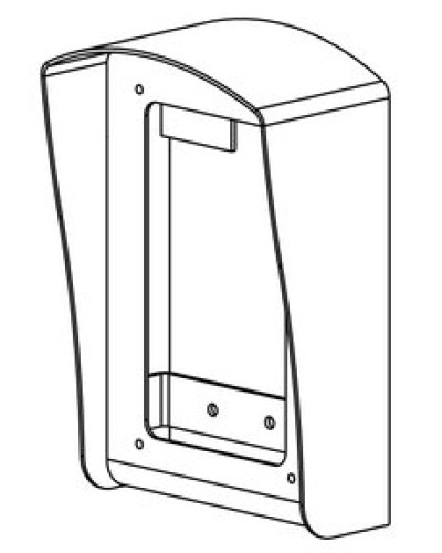Комплект монтажный для блоков вызова БВД-406х, БВД-407х Vizit MKF-406 в Рыбинске Аксессуары для многоабонентных систем Pintop.ru