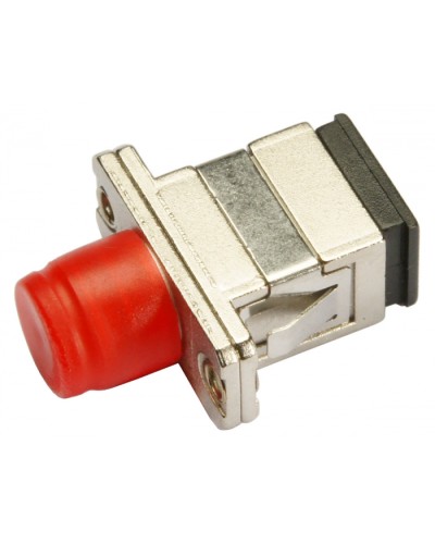 Соединитель проходной SC-FC, SM(для одномодового кабеля), D-тип Cabeus SC-FC-SM в Рыбинске Проходные адаптеры и розетки оптические Pintop.ru