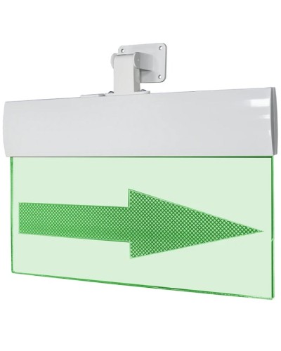 Оповещатель световой в комплекте с креплением Арсенал Безопасности Молния-12 ULTRA Стрелка вправо в Рыбинске Оповещатели Pintop.ru