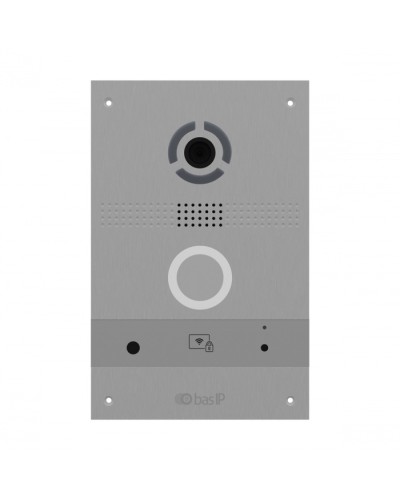 Панель вызывная индивидуальная BAS-IP AV-08FB SILVER в Рыбинске Вызывные видеопанели малоабонентные Pintop.ru