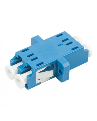 Адаптер оптический проходной LC-LC, OS2, дуплекс (duplex), синий Datarex DR-541102 в Рыбинске Коммутационные изделия Pintop.ru