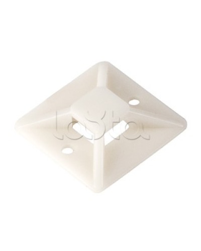 Площадка самоклеющаяся 25 х 25 мм 100 шт (10шт/уп) REXANT 07-2025 в Рыбинске Стяжки-хомуты Pintop.ru