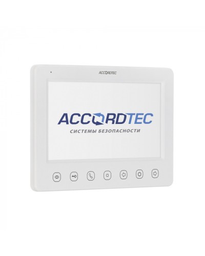 Монитор видеодомофон AccordTec AT-VD 751C/M/SD WH в Рыбинске Абонентские IP устройства Pintop.ru