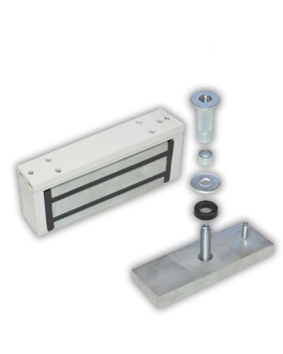 Олевс М1-200 белый (с планкой) в Рыбинске Электромагнитные замки Pintop.ru