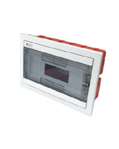 Щиток скрытой установки, 12 модулей, IP40 Экопласт 46012 в Рыбинске Боксы для автоматов Pintop.ru