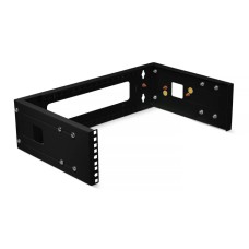 Кронштейн настенный 19" 3U, цвет черный Cabeus NC-3U-BK