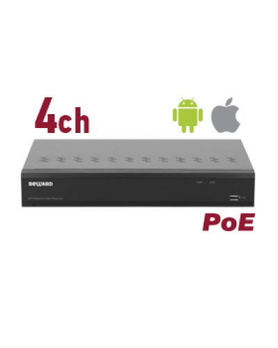 IP-видеорегистратор Beward RK0104-P в Рыбинске Системы видеонаблюдения Pintop.ru