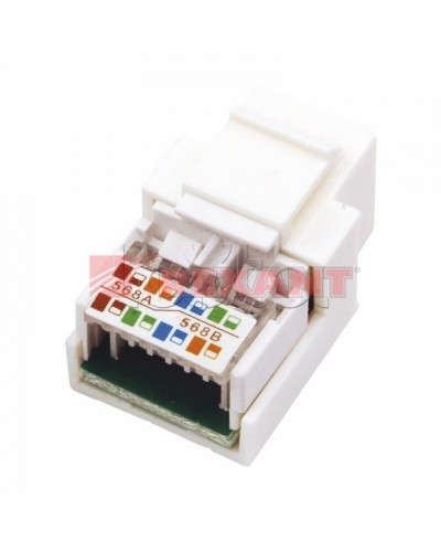 Гнездо вставка RJ-45 (Keystone Jack) CAT5e, ТИП-2 (10шт/уп) REXANT 03-1012 в Рыбинске Коннекторы Pintop.ru