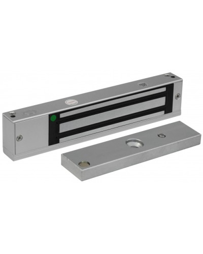 Smartec ST-EL140DL-SL - Электромагнитный замок, внутреннее исполнение, СИД, датчик положения двери, 12 VDC / 250мА, усилие 140-150 кг. в Рыбинске Электромагнитные замки Pintop.ru