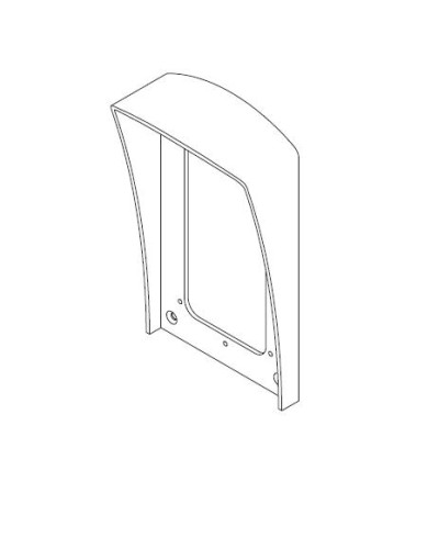 Комплект монтажный для блоков вызова БВД-406х, БВД-407х, БВД-408х Vizit МК-406 в Рыбинске Аксессуары для многоабонентных систем Pintop.ru