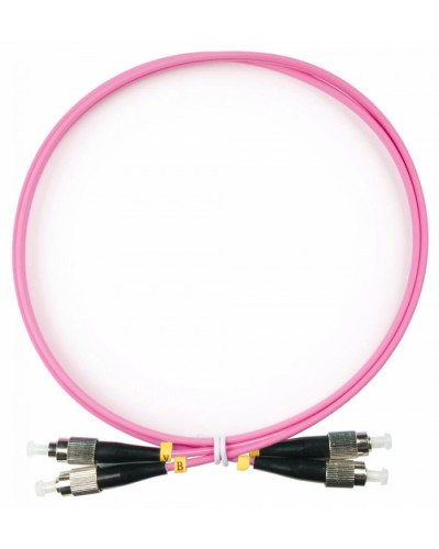 Шнур оптический duplex FC-FC 50/125 mm OM4 1м LSZH в Рыбинске Патч-корды оптические Pintop.ru