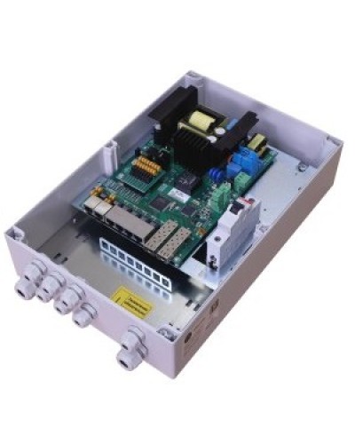 PoE-коммутатор 8-портовый, управляемый уличный TFortis PSW-2G6F+ в Рыбинске Коммутаторы Pintop.ru
