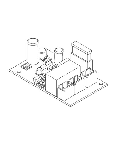 Came LB39 (002LB39) - Плата аварийного питания для подключения и зарядки 2 аккумуляторов, 12 В - 7 Ач в Рыбинске Запчасти для шлагбаумов и автоматики Pintop.ru