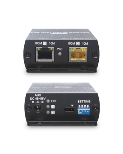 Комплект удлинителей PoE (до 38W) по витой паре до 800м SC&T IP09P в Рыбинске Видеоусилители, Модуляторы, Делители Pintop.ru