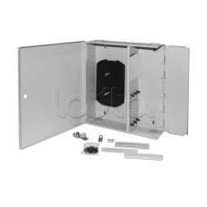 Бокс оптический Hyperline FO-WBX-6xSLT-W140H42-48UN-GY