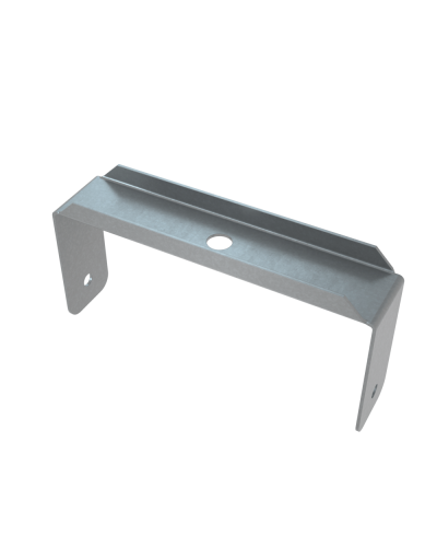 Скоба для подвеса на шпильке 150 мм INOX304 КМ-Профиль (SPS150 INOX304) в Рыбинске Держатели, клипсы, скобы Pintop.ru