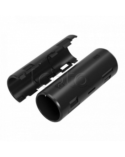 Муфта разборная d25 мм атмосферостойкая черная (5шт/300шт уп/кор) Промрукав (PR13.0435) в Рыбинске Повороты, муфты, тройники Pintop.ru