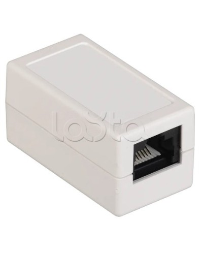 Проходной адаптер кат. 6 UTP тип RJ45-RJ45 ITK CS70-1C06U в Рыбинске Проходные адаптеры RJ-45 и разветвители Pintop.ru