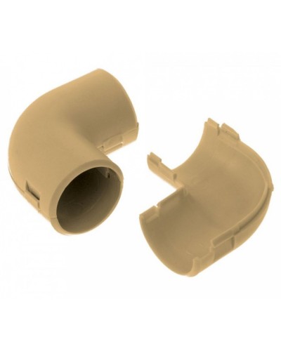 Соединитель угловой разборный сосна д16 (5шт/700шт уп/кор) Промрукав (PR13.0243) в Рыбинске Повороты, муфты, тройники Pintop.ru