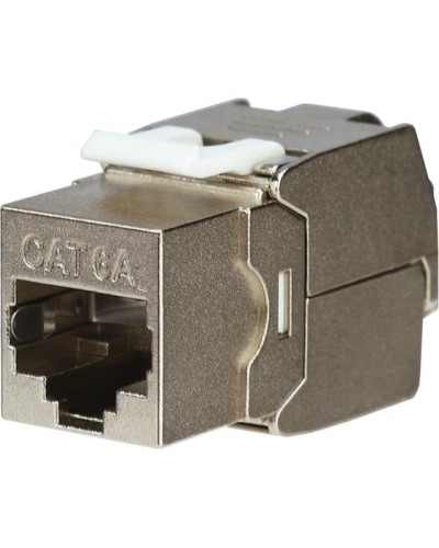 Модуль Keystone, Jack RJ-45(8P8C), FTP экранированный, CAT 6A, тип 180 град., самозажимной REXANT PRO 02-0361 в Рыбинске Модули Keystone Pintop.ru