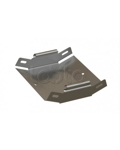 Угол 45° вертикальный внутренний Hyperline RST-VIA45-100-50-0,8-SZ в Рыбинске Аксессуары для лотков Pintop.ru