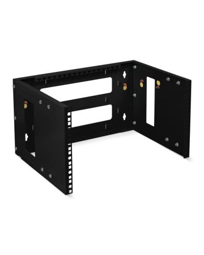 Кронштейн настенный 19 6U, цвет черный Cabeus NC-6U-BK в Рыбинске Аксессуары для стоек и шкафов Pintop.ru