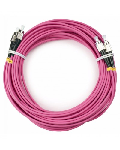 Шнур оптический duplex FC-FC 50/125 mm OM4 15м LSZH в Рыбинске Патч-корды оптические Pintop.ru